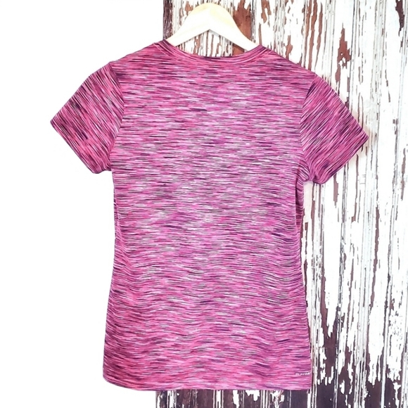 Reebok V-neck Athletic Top Pink Size S - Picture 6 of 10